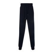 Blauwe Wol Kasjmier Casual Broek Malo , Blue , Heren