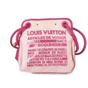 Pre-owned Fabric louis-vuitton-bags Louis Vuitton Vintage , Pink , Dam...