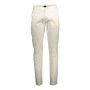 Slim-Fit Witte Katoenen Jeansbroek Gant , White , Heren