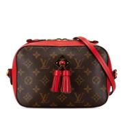 Pre-owned Leather louis-vuitton-bags Louis Vuitton Vintage , Red , Dam...