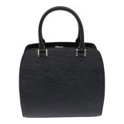 Pre-owned Leather louis-vuitton-bags Louis Vuitton Vintage , Black , D...