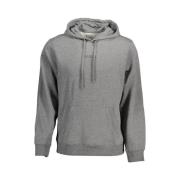 Hoodie met Elegant Print Guess , Gray , Heren