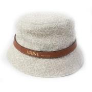 Pre-owned Cotton hats Loewe Pre-owned , Beige , Dames