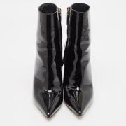 Pre-owned Leather boots Valentino Vintage , Black , Dames