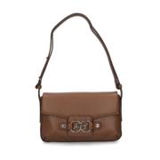 Diana Flap Tas voor Vrouwen Gattinoni , Brown , Dames