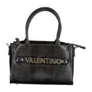 Zwarte leren tas met verstelbare band Valentino by Mario Valentino , B...