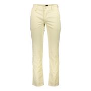 Beige Slim Fit Herenbroek Hugo Boss , Beige , Heren