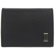 Pre-owned Leather wallets Dunhill Pre-owned , Black , Dames