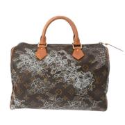 Pre-owned Leather louis-vuitton-bags Louis Vuitton Vintage , Brown , D...