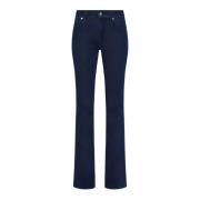 Slim Illusion Star Dust Bootcut Jeans 7 For All Mankind , Blue , Dames