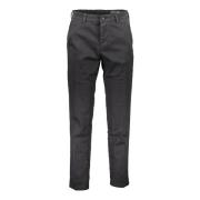 Zwarte Slim Fit Herenbroek North Sails , Black , Heren