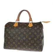 Pre-owned Canvas louis-vuitton-bags Louis Vuitton Vintage , Brown , Da...