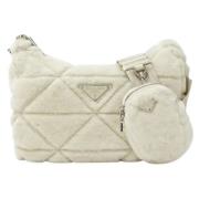 Pre-owned Canvas prada-bags Prada Vintage , White , Dames