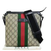 Pre-owned Canvas gucci-bags Gucci Vintage , Beige , Dames