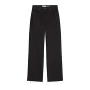 Jeans model Nelis wide Marc O'Polo , Black , Dames