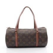 Pre-owned Canvas louis-vuitton-bags Louis Vuitton Vintage , Brown , Da...