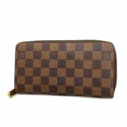 Pre-owned Canvas wallets Louis Vuitton Vintage , Brown , Dames