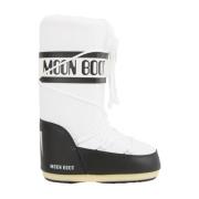 Winterlaarzen voor stijlvolle outfits Moon Boot , White , Dames