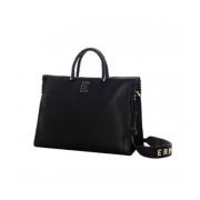 Grote Tote Tas Petra Ermanno Scervino , Black , Dames