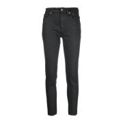 High Skinny Denim Jeans Ralph Lauren , Black , Dames