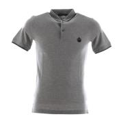 Heren Polo Shirt - Klassieke Stijl Dolce & Gabbana , Gray , Heren