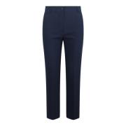 Navy Cady Smoking Broek Hebe Studio , Blue , Dames