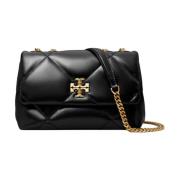 Kleine Kira Gewatteerde Schoudertas Tory Burch , Black , Dames