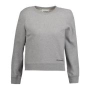 Geborduurd Logo Sweatshirt Lange mouwen Ronde hals Isabel Marant Étoil...