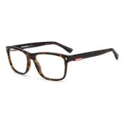 Stijlvolle Brilmonturen in Bruine Kleur Dsquared2 , Brown , Heren