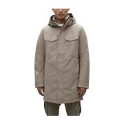 Waterdichte Polyesterjas Raineralf Ecoalf , Beige , Heren