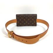 Pre-owned Fabric louis-vuitton-bags Louis Vuitton Vintage , Brown , Da...