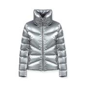 Zilveren Winter Donsjas Ritssluiting Colmar , Gray , Dames