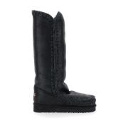 Zwarte Eskimo Winterlaarzen Mou , Black , Dames