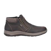 Bruine Casual Gesloten Heren Enkellaarzen Rieker , Brown , Heren