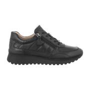 Zwarte Damessneakers Caprice , Black , Dames