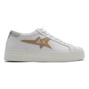 Betty hardloopschoenen in goud/zilver Sun68 , White , Dames