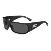 Stijlvolle Zonnebril Zwart 807/Ir Dsquared2 , Black , Unisex