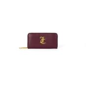 Alyssa Grote Ritsportemonnee PU Bordeaux Juicy Couture , Red , Dames