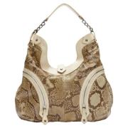 Pre-owned Leather handbags Christian Louboutin Pre-owned , Beige , Dam...