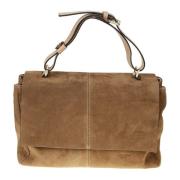 Elettra Handtas met Klep en Rits Avenue 67 , Brown , Dames