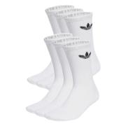 Pak van 6 sokken Adidas , White , Unisex