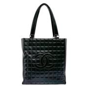 Pre-owned Leather chanel-bags Chanel Vintage , Black , Dames