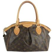 Pre-owned Canvas louis-vuitton-bags Louis Vuitton Vintage , Brown , Da...