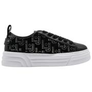 Zwarte Cleo Sneakers Liu Jo , Black , Heren