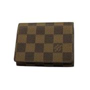 Pre-owned Canvas wallets Louis Vuitton Vintage , Brown , Dames