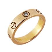 Pre-owned Rose Gold rings Cartier Vintage , Yellow , Dames