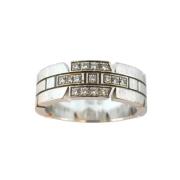 Pre-owned Silver rings Cartier Vintage , Gray , Dames