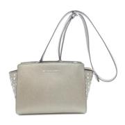 Pre-owned Plastic shoulder-bags Michael Kors Pre-owned , Gray , Dames