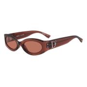 Stijlvolle zonnebril D2 0150/G/S Dsquared2 , Brown , Unisex