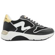 Zwart/Goud Sneakers - Mgrun V107 Manila Grace , Black , Dames